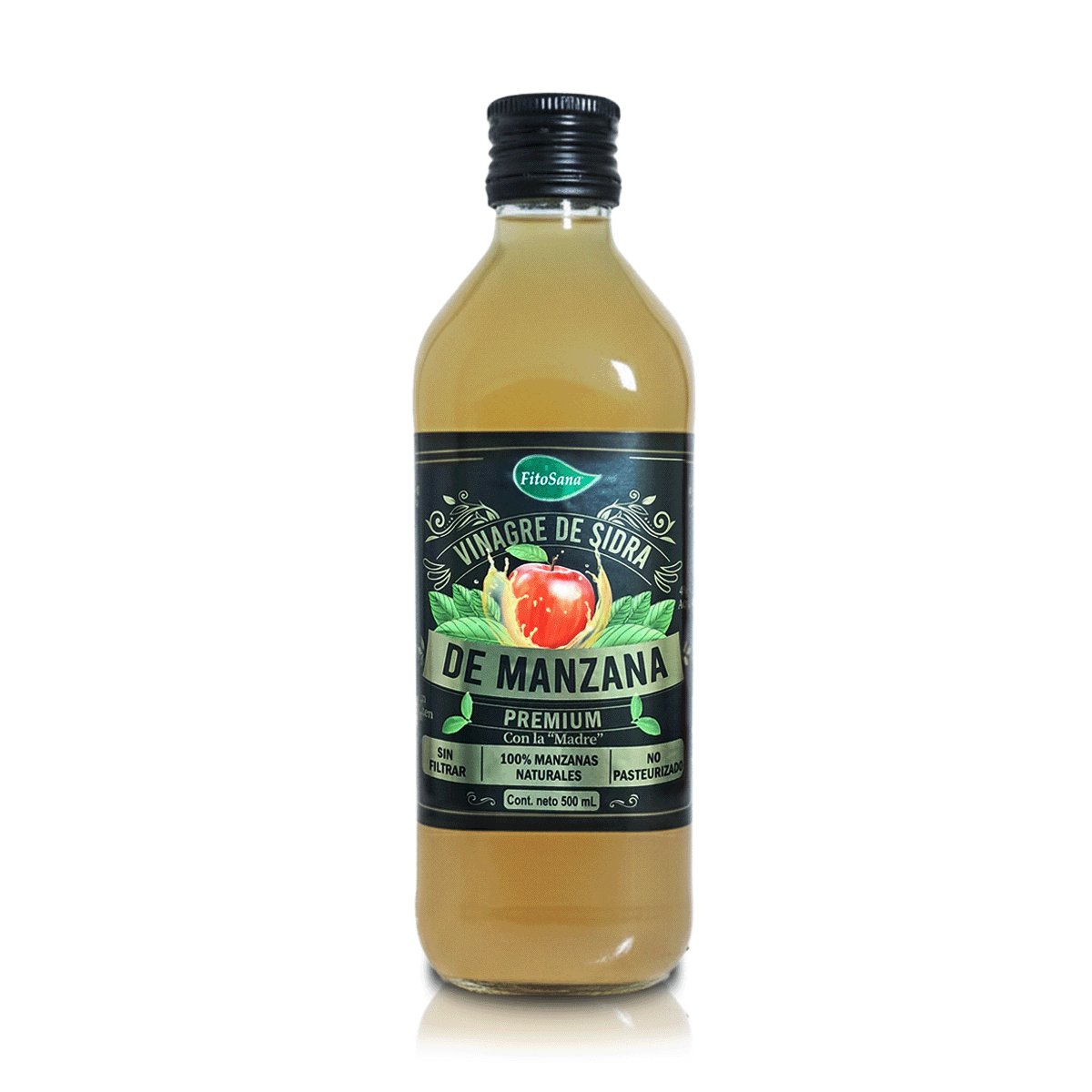 Vinagre de Manzana Premium FITOSANA 500ml
