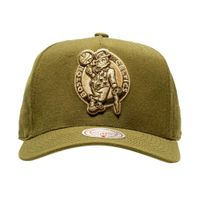 Gorra Mitchell & Ness Nba-Boston Celtics Hp12962-Bceoliv - 1032556
