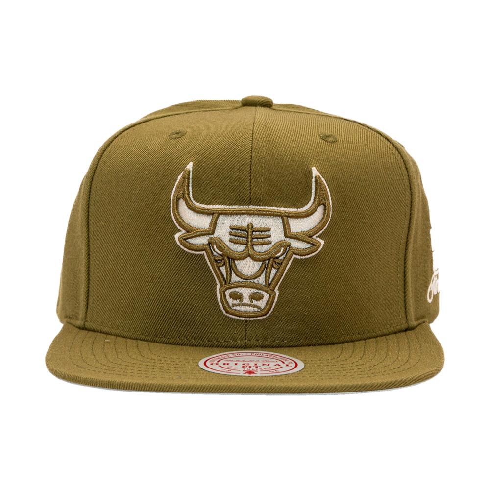 Gorra Mitchell & Ness Nba-Chicaco Bulls  Hs12949-Cbuoliv - 1032564