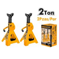 Caballete 2 Toneladas para Autos Soporte Ingco HJS0201