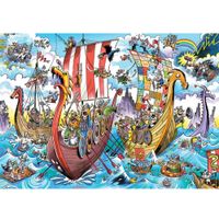 Viaje Vikingo - Rompecabezas Cobble Hill - 1000Pzs