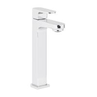 Llave de Lavatorio Trebol Oxford Cromada de Bronce Brillante