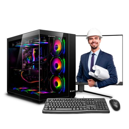 COMPUTADORA CORE i9-14900K 32GBDDR5 1TB 27V RTX5070TI 16GB PC INGENIERÍA MI PC LISTA MIPCLISTA