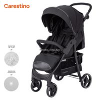 Coche Cuna de Paseo C Accesorios CARESTINO -CITY V3- Negro