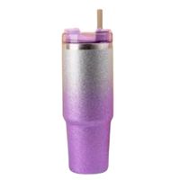 Vaso térmico brillante Lila 890 ml