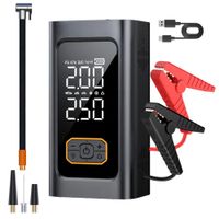 Arrancador de Baterias Portátil con Inflador, Luz  y Power