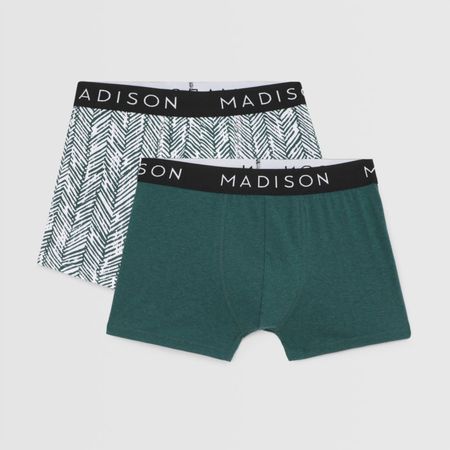 Boxer Pack X 2 Madison Azul Hombre