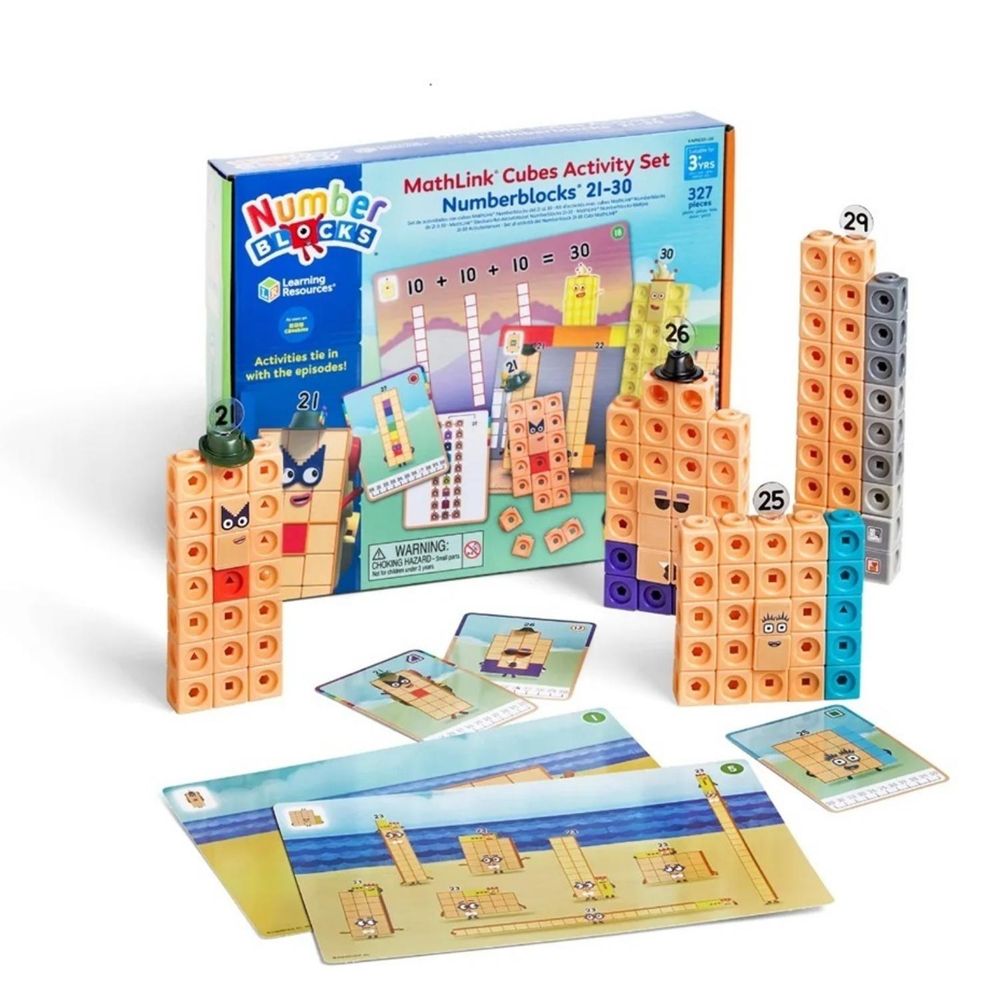 Numberblocks Matlink Set De Actividad 21-30