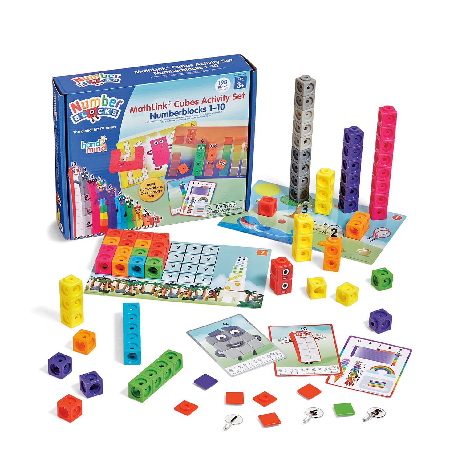Set De Juego Numberblocks Mathlink Cubos 1 A 10