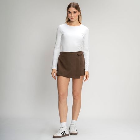 Falda Mujer Hypnotic Aro Marrón Talla XS