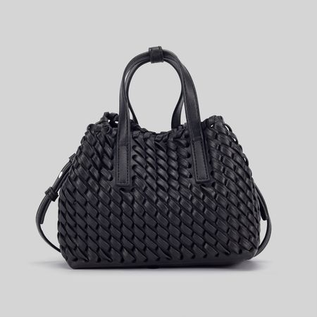 Cartera Malabar Knit Crb Negro