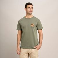 Polo Amc Doble Print Verde 2