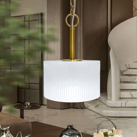 Lámpara De Techo Vidrio 20Cm