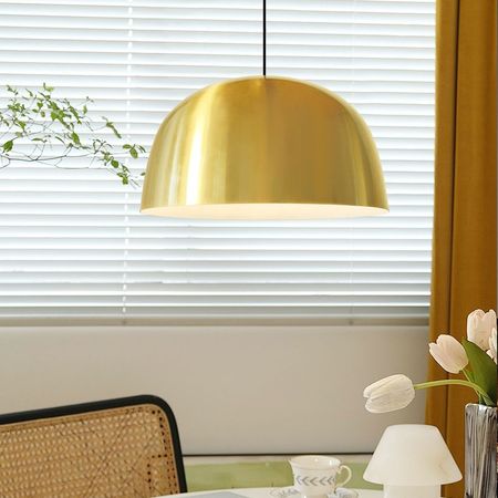 Lámpara De Techo Dorada 36Cm