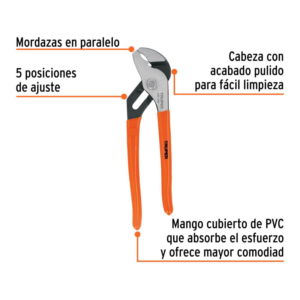 Alicate 8'' Pico Loro Mango Pvc Profesional 17350 Truper | plazaVea ...