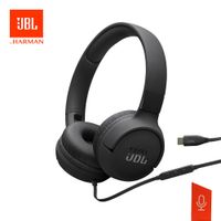 Audífono JBL Tune 520C USB-C On-Ear Pure Bass Negro