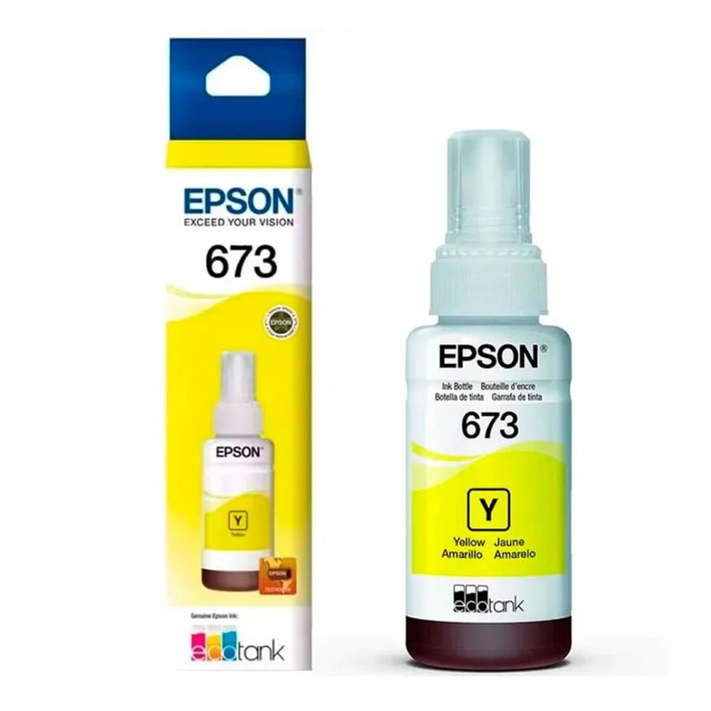 Botella de Tinta Epson 673 Amarillo