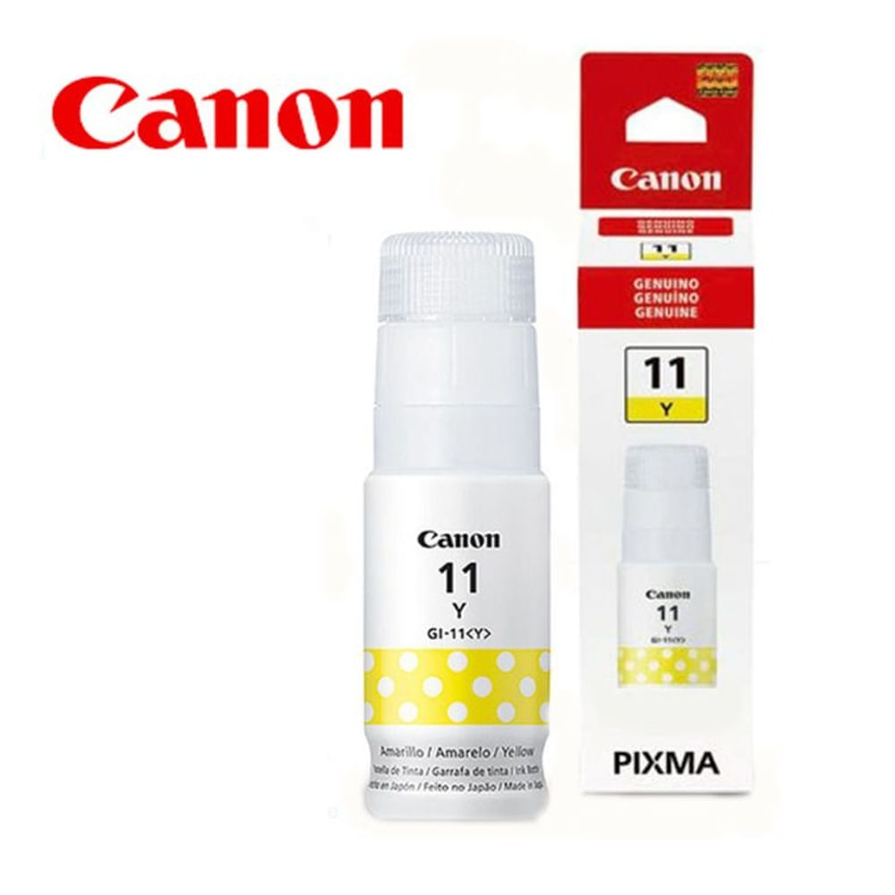 Botella de Tinta Para Impresora GI-11 Yellow