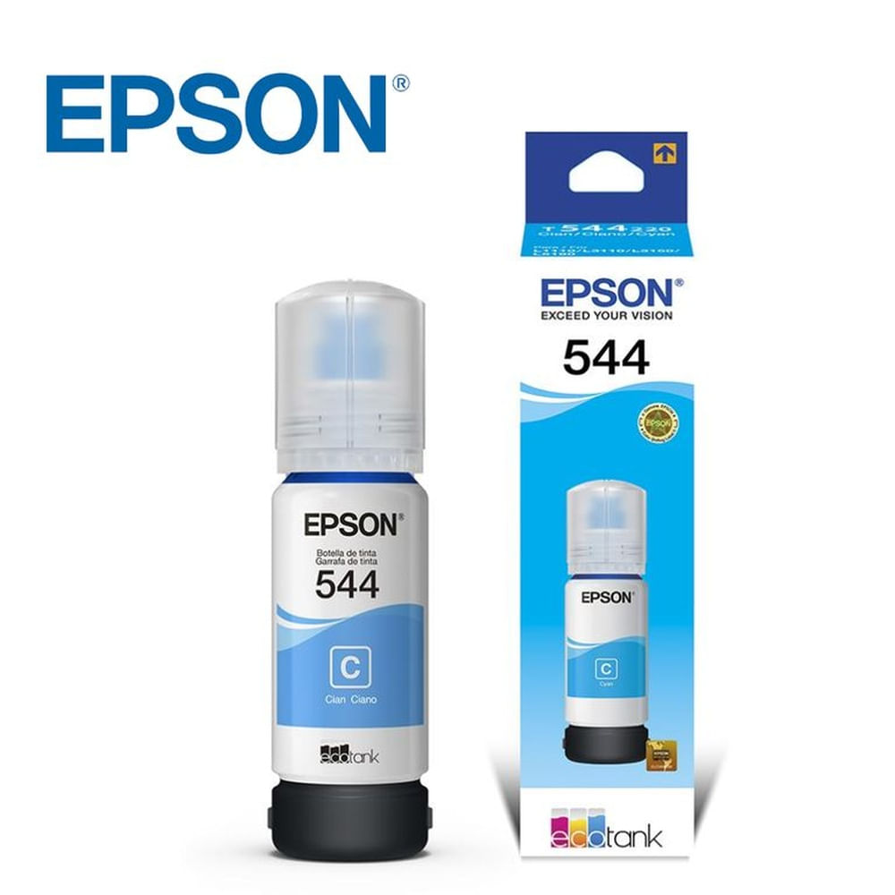 Botella de Tinta Epson 544 Cian