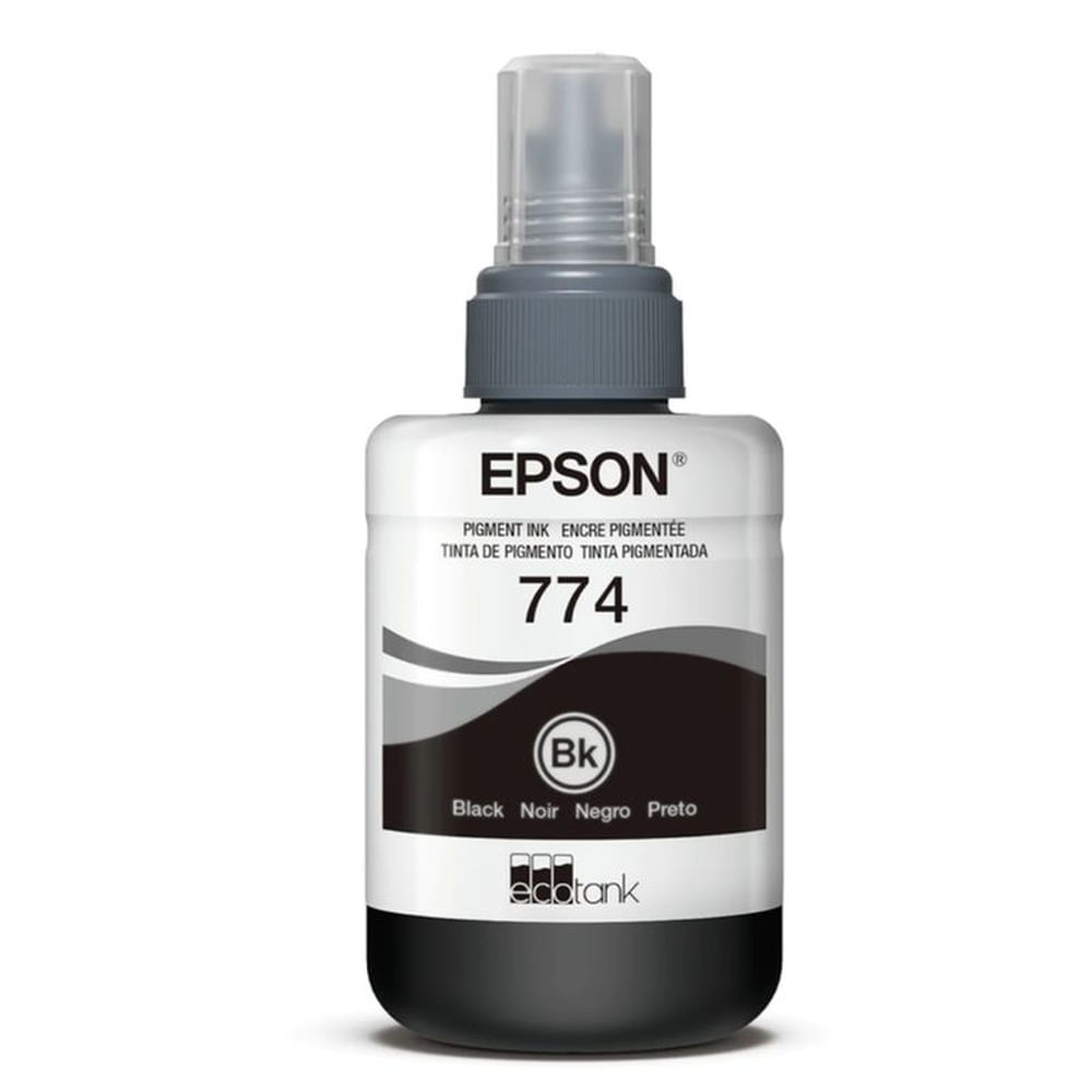 Botella de Tinta Epson 774 Negro