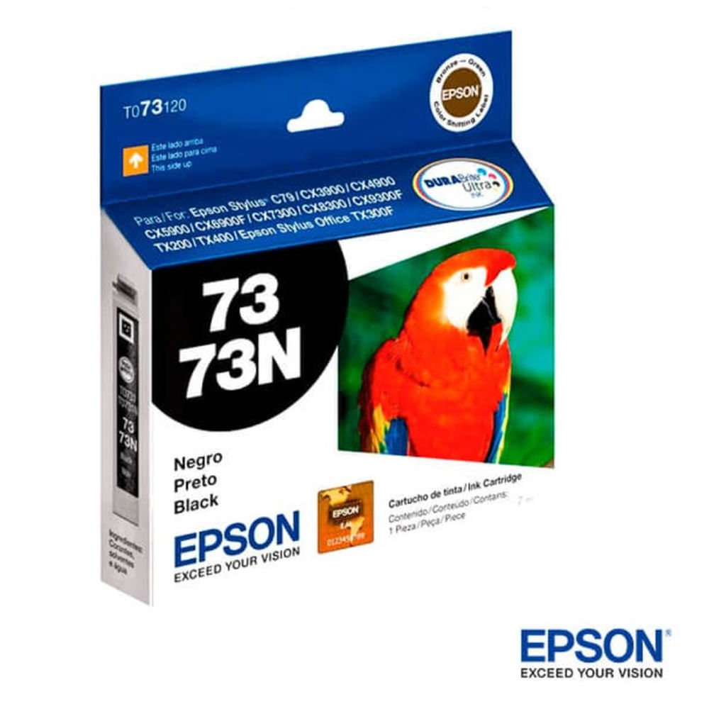 Tinta Epson 73N Negro