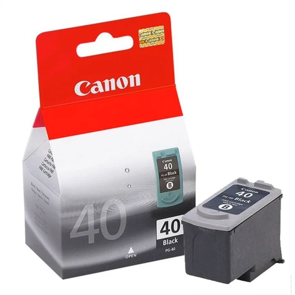 Tinta para impresora PG-40  Negro Cartucho