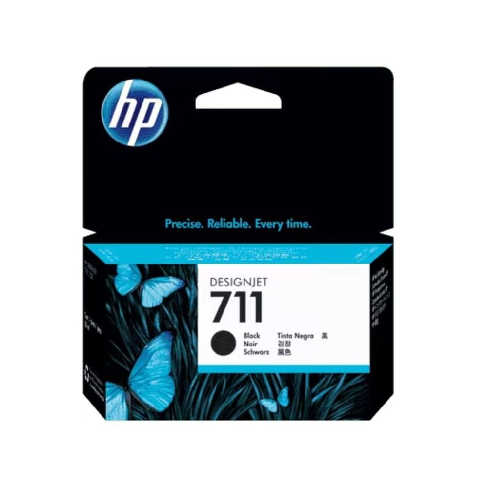 Cartucho de Tinta HP DesignJet 711 Negro de 38 ml