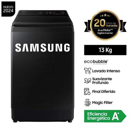 LAVADORA SAMSUNG WA13CG5441BV 13KG