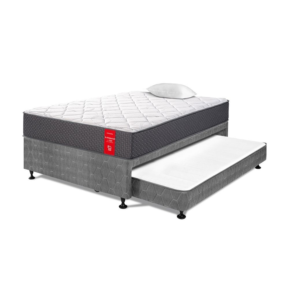 Cama Diván Paraíso Su Majestad de Lujo 1.5 Plazas