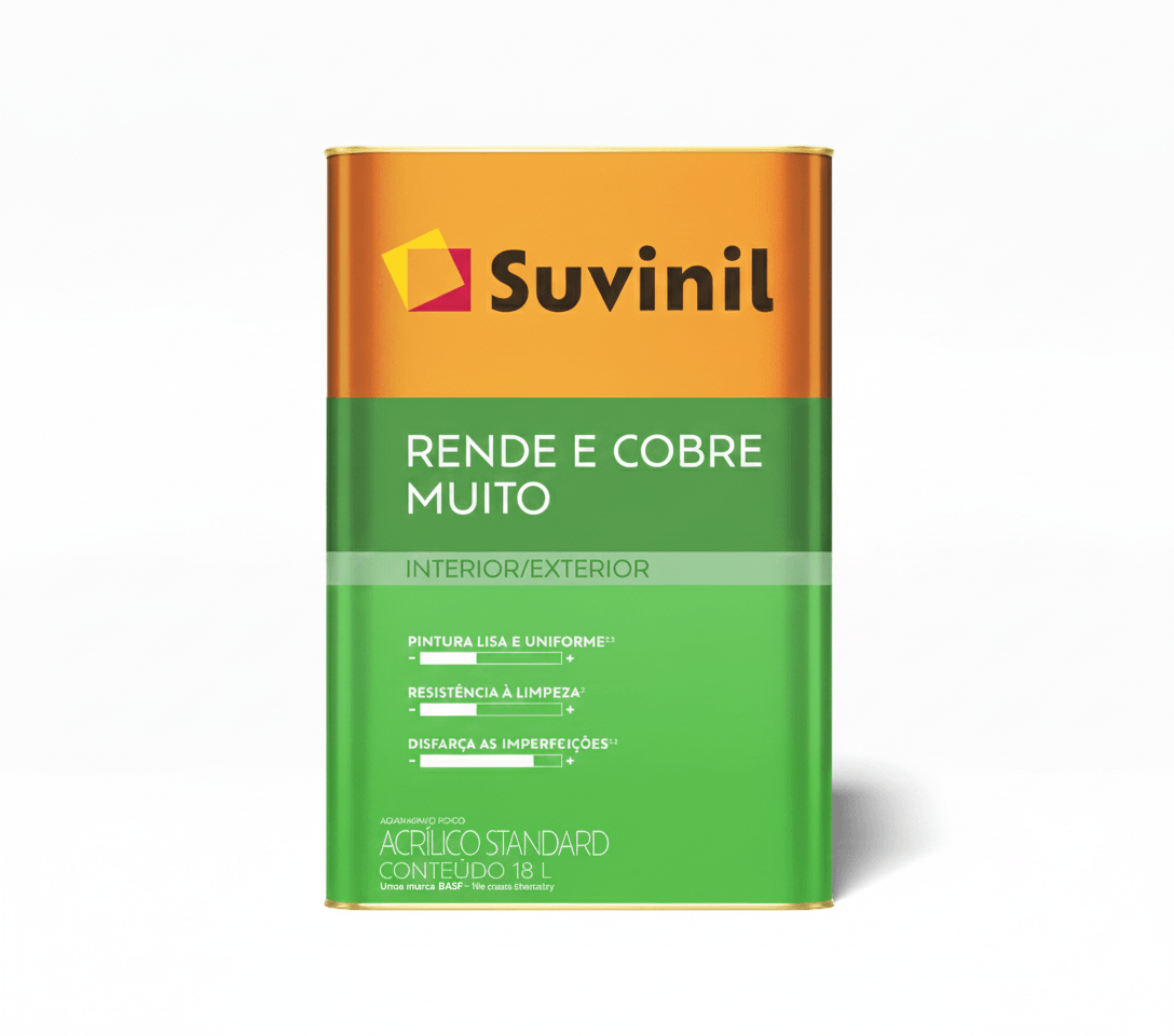 Pintura Látex Suvinil Mucho Blanco Nieve 18 litros