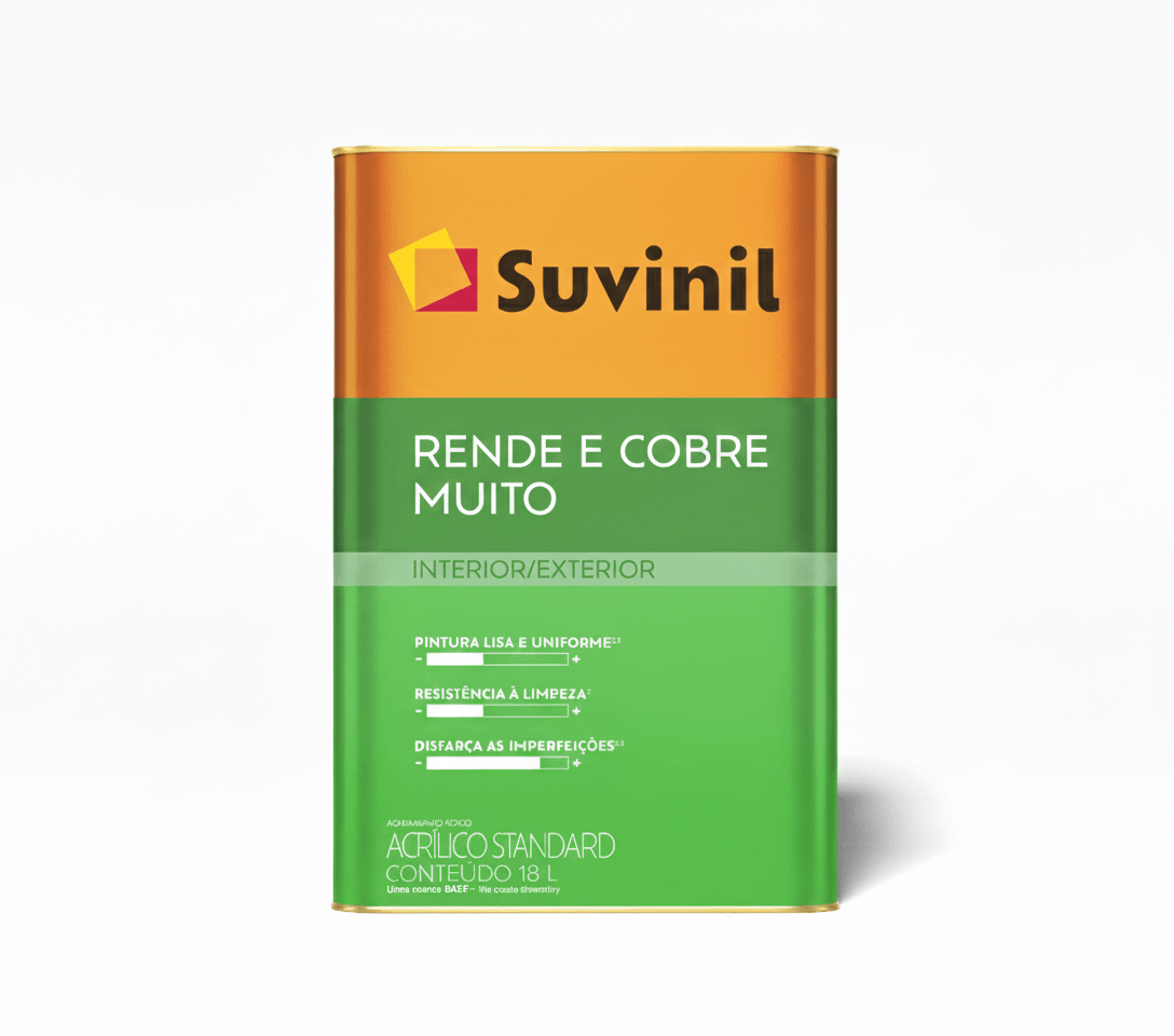 Pintura Látex Suvinil Mucha Blanco Nieve 18 litros