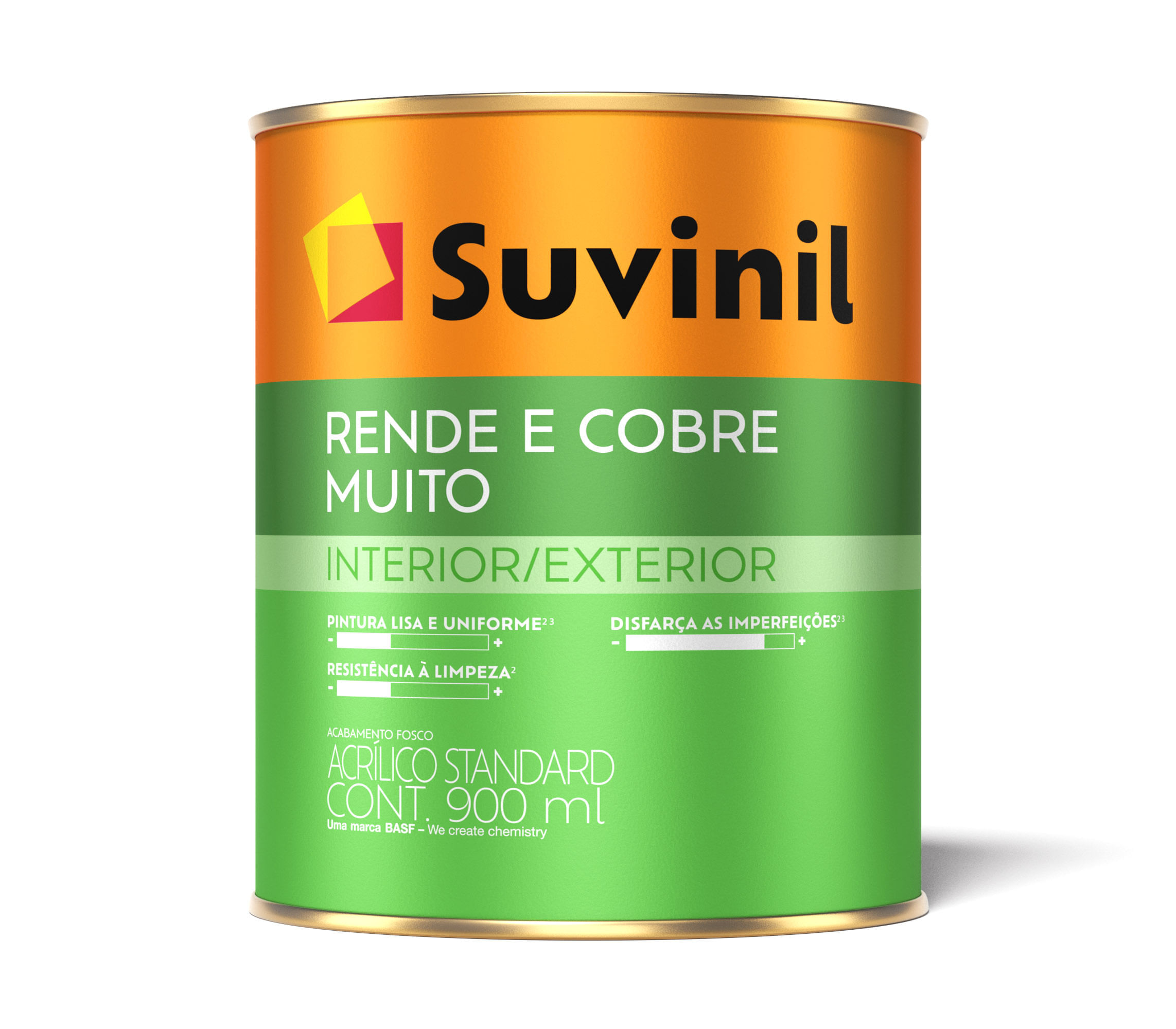 Pintura Látex Suvinil Blanco Nieve 900ml