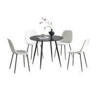 Juego de comedor Redondo Toronto con 4 sillas