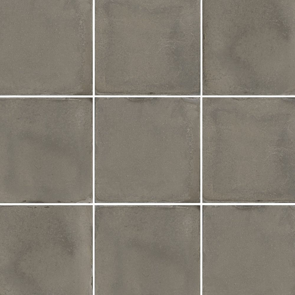 Piso Cerámico Cementicio Arashi Storm Gris 60x60cm 1.44m2 Aura