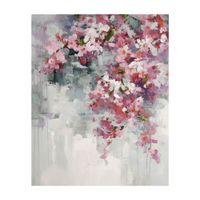 Cuadro Canvas Flores Rosas 40x50cm Orange
