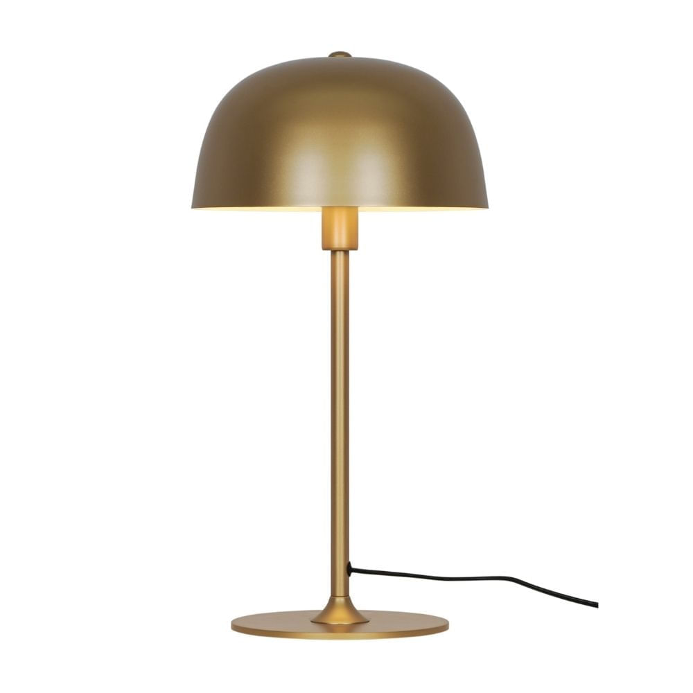 Lampara de Mesa LED Orange Leo 1 Luz E14 Dorado