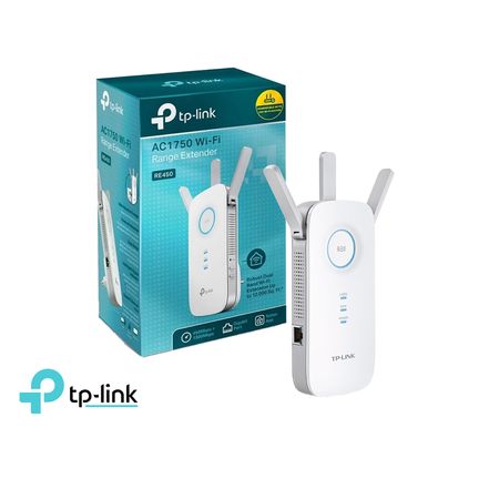 Extensor De Rango Tp-Link Re450 Easymesh Wifi Ac1750 Doble Banda