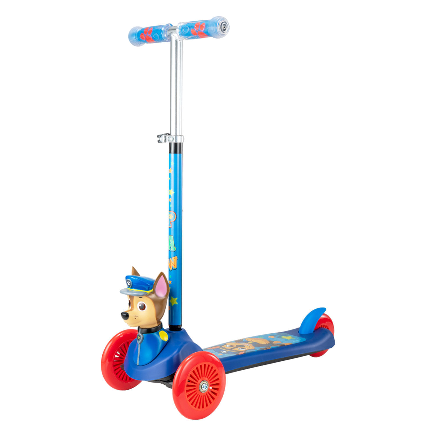 Scooter Nickelodeon Micro 3D 3 Ruedas Con Luces Paw Patrol