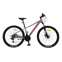 Bicicleta Mujer Monark Demon Aro 27.5 Plomo/Rosado