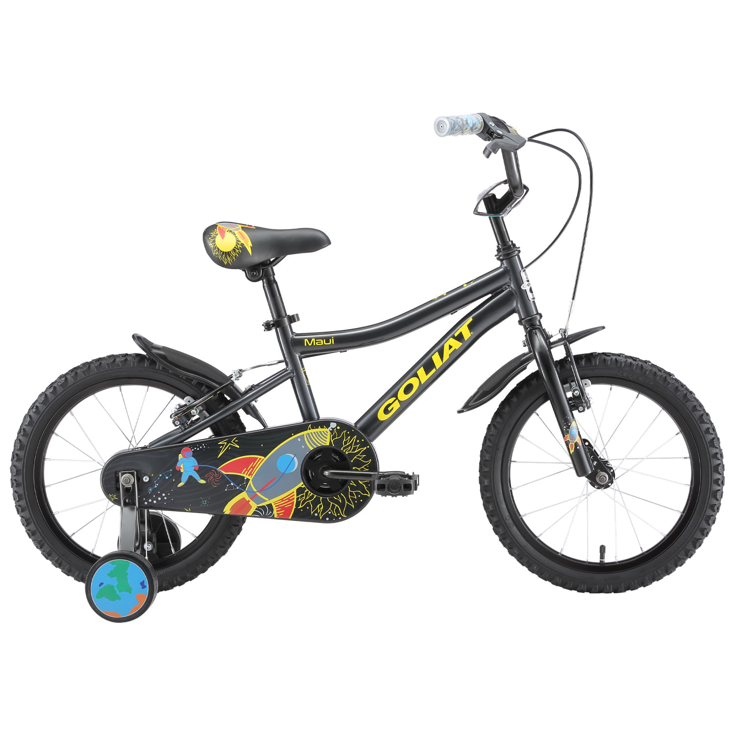 Bicicleta Niño Goliat Maui Aro 16 Grafito
