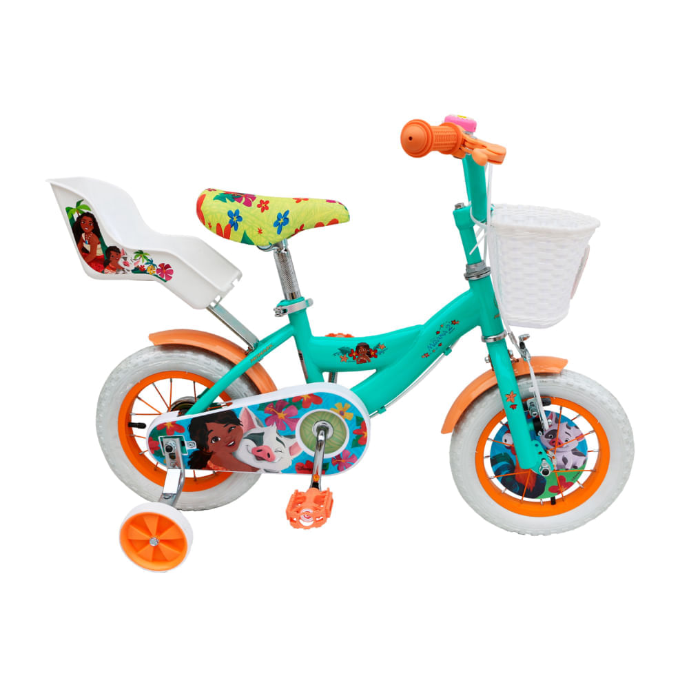 Bicicleta Monark Niña Moana Aro 12 Celeste
