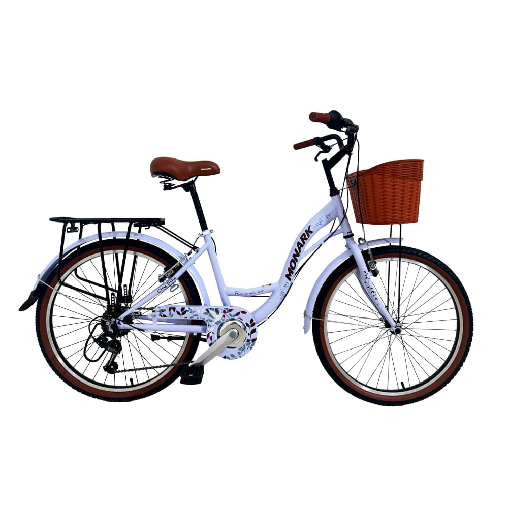 Bicicleta Monark Niña Romantic Teen Aro 24 Azul