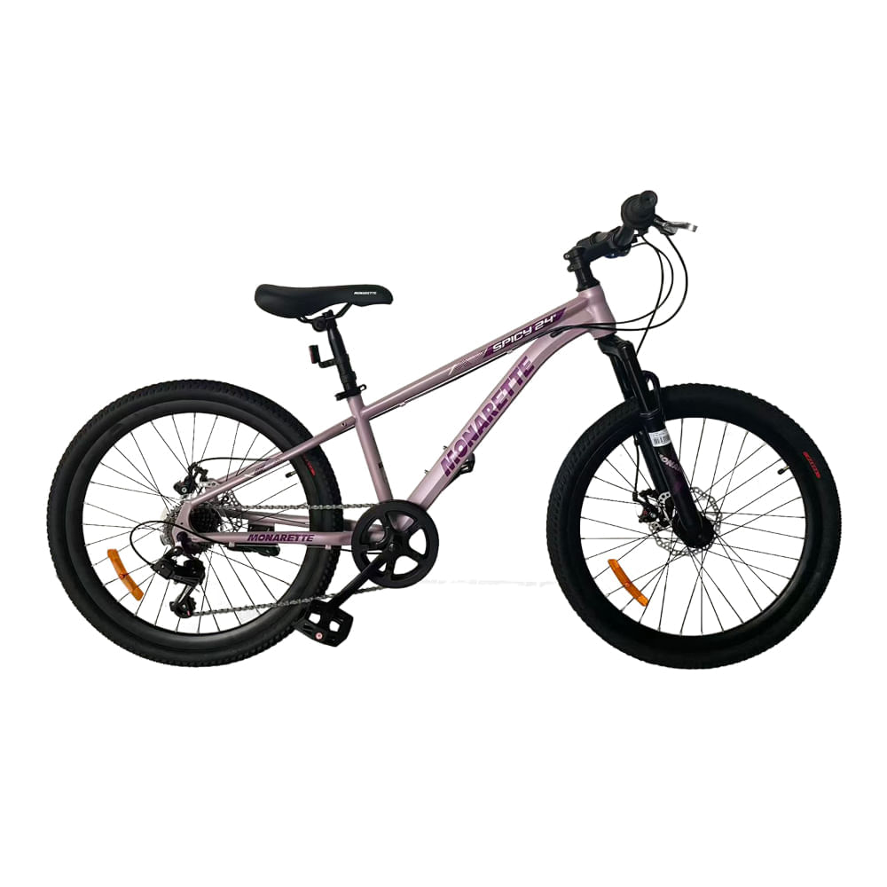 Bicicleta Monarette Niña Spicy Aro 24 Lila