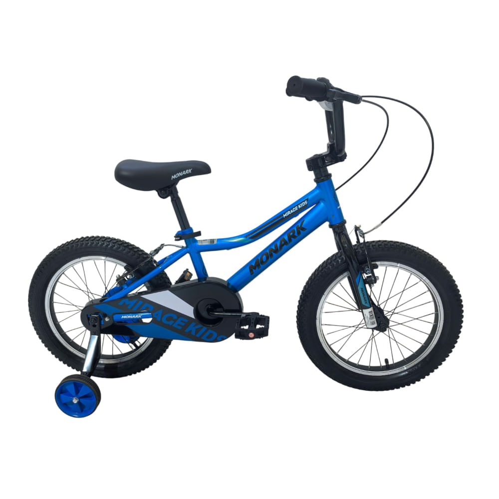 Bicicleta Monark Niño Mirage Kids Aro 16 Azul Negro