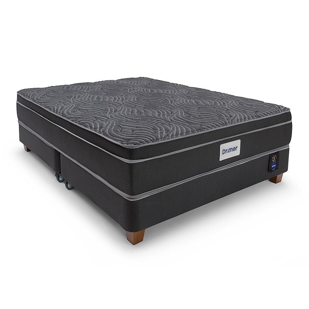 Cama Americana Ventus 2 Plazas + Almohadas