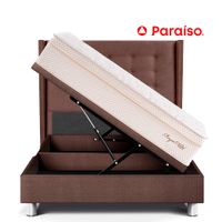 Dormitorio Boxet Gold Royal Cloud 2 Plazas Chocolate