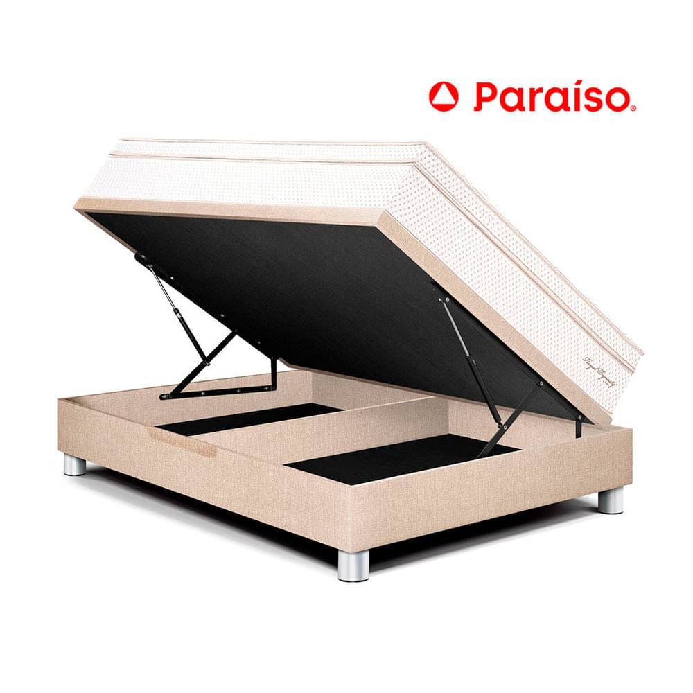 Cama Boxet Royal Dynasty 1.5 Plazas Champgne