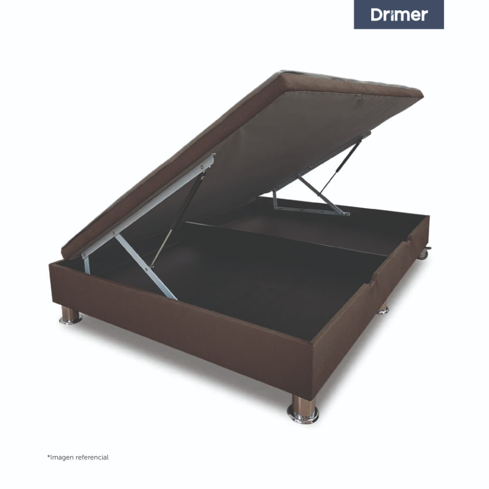 Base Practibox 2 Plazas Marrón