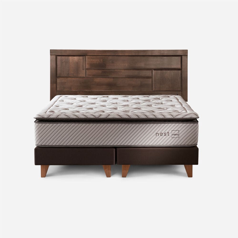 Dormitorio Nest Queen + Respaldo Dolce