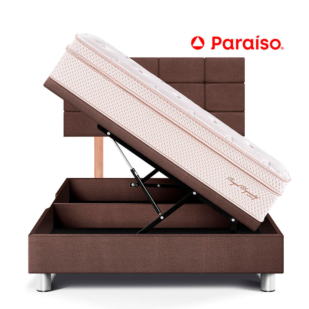 Dormitorio Boxet Blocks Royal Dynasty 2 Plazas Chocolate